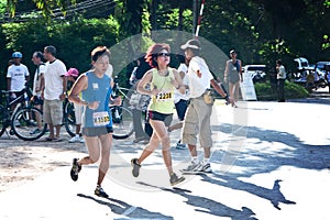 Participants completing the 21km