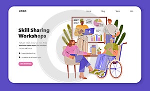 Participating in Engaging Skill Sharing