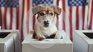 The participation of canine citizens in the democratic electoral process: a humorous and patriotic mock election