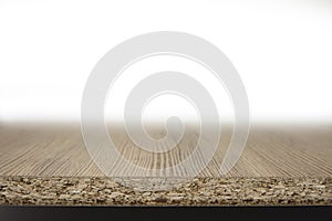 Particleboard is economy material  for a furniture