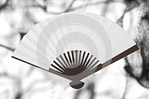 Particles moving on white background, 3d rendering