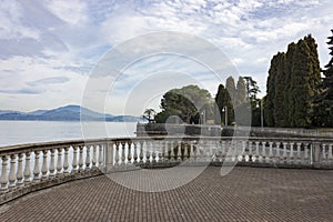 A particular view of Lago Maggiore, Italy