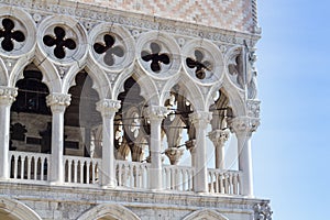 Particular View of San Marco Square, Palazzo Ducale (Venice Ital