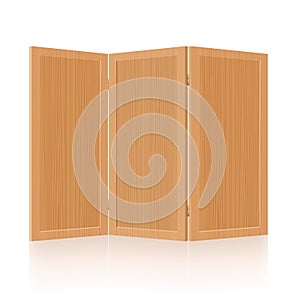 Partition Folding Screen Wooden Room Divider Furniture