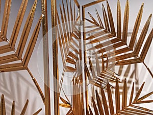 A partition separates