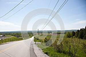 Down to the valley below