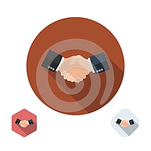 Partner handshake icon