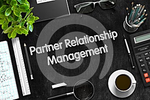 Partner Relationship Management Concept. 3D render.