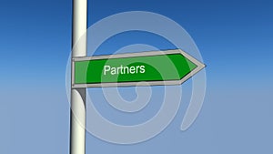 Partners sign photo