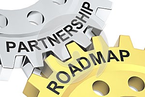 Partnership roadmap word on metal gear