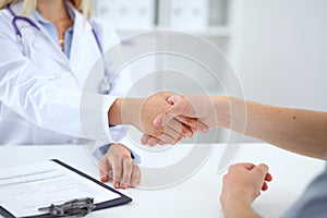 Partnership, trust and medical ethics concept