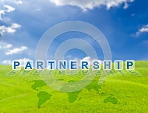 Partnership word buttons