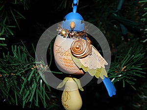 Partridge in a Pear Tree Ornament