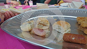 A party buffet platter