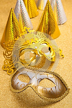 Party and carnival still life