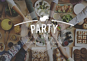 Party Celebration Meal Food Guest Concept