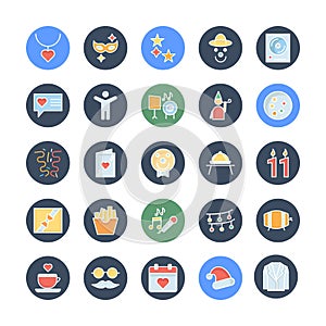 Party and Celebration Vector icon which can easily modify or edit