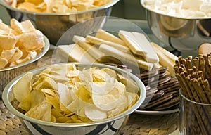 Party chips and crisps