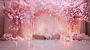 party decor wedding flowers background photo