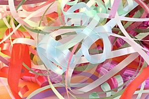 Party decoration ribbons