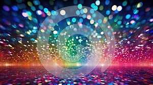 party disco glitter background