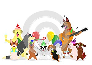 Party dogs group