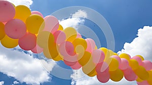 Party and event balloons photo