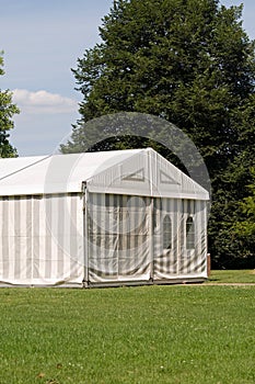 A party or event tent