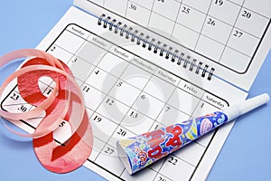 Party Favors and Calendar photo