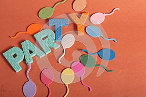 Party fun letters