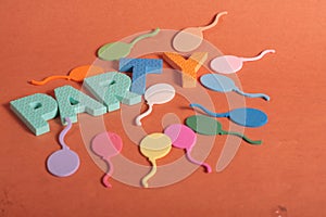 Party fun letters