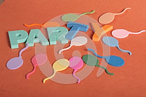 Party fun letters