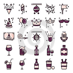 Party icons pack