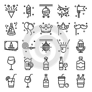 Party icons pack