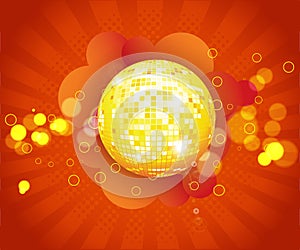 Party/ music/ disco background for music event des