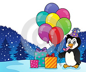 Party penguin topic image 2
