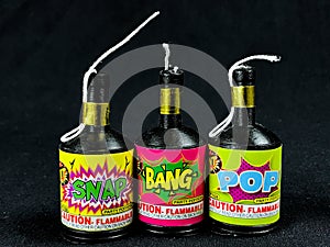 Party Poppers, Low Grade Fireworks