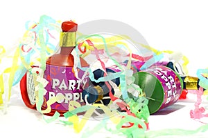 Party poppers A