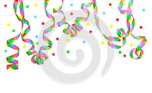 Party streamer background