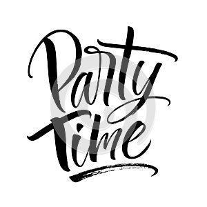Party Time Lettering