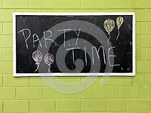 Party Time Sign