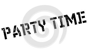 Party time stamp photo