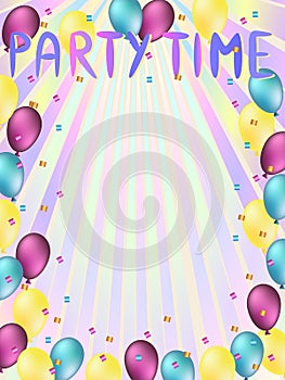 Party time words