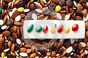 Party Trail Mix.AI Generated