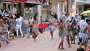 Party in Trinidad. Bolivia, south America. photo