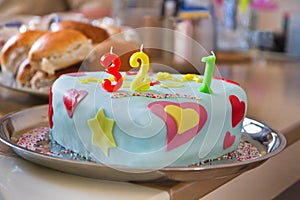 Partycake for baby's first birthday