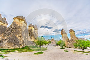 Pasabag Monks Valley in Cappadocia, Turkey