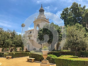 The Pasadena City Hall garden