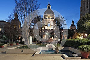 The Pasadena City Hall in Southern California