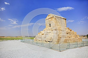 Pasargadae, Shiraz, Fars Province, Iran. Tomb of Cyrus the great